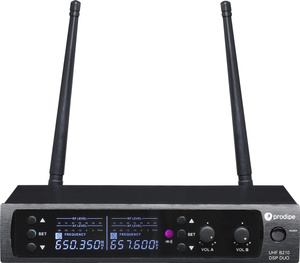 Prodipe B210DUO DSP UHF wireless system