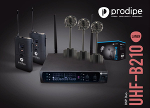 Prodipe UHF DSP AL21 PACK DUO - accordion microphone set