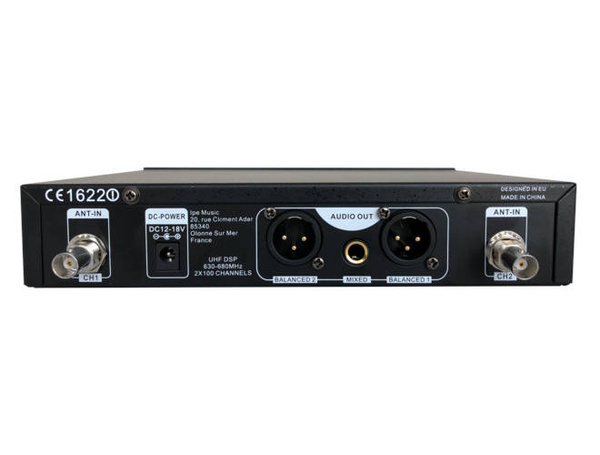 Prodipe UHF B210 DSP Lavalier Duo wireless system 