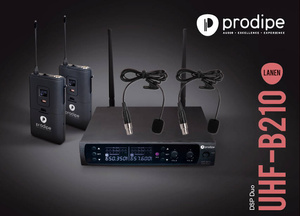 Prodipe UHF B210 DSP Lavalier Duo wireless system 