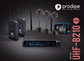 Prodipe UHF DSP AL21 PACK DUO - accordion microphone set